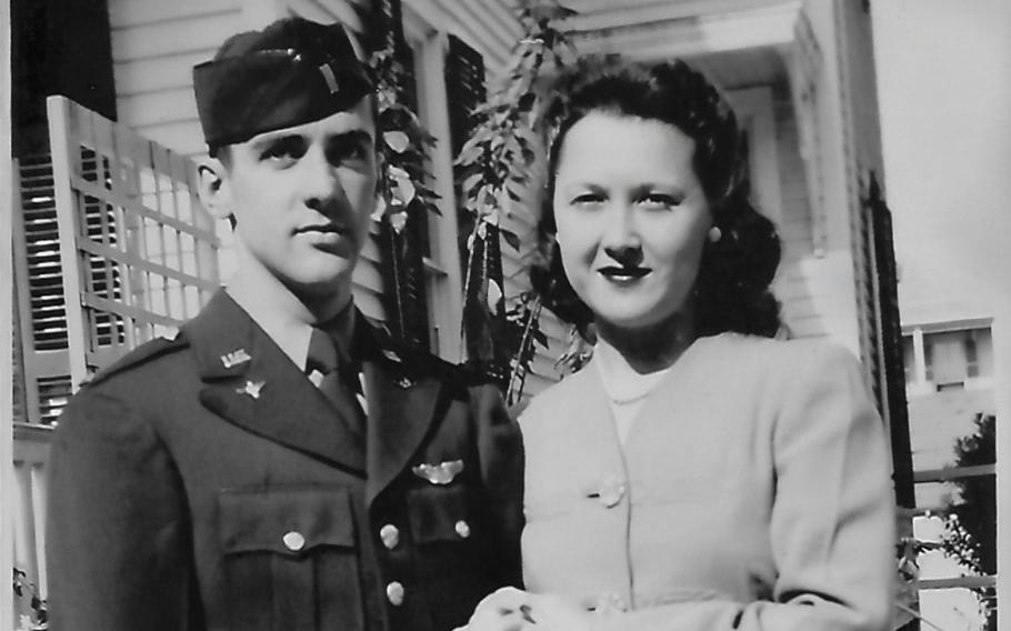 Fredric Taylor married Peggy Newberg during U.S. military training in Colorado Springs in September 1944.