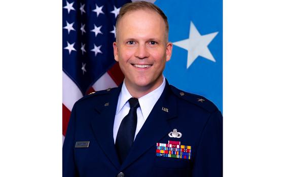 Brig. Gen. Jason E. Bartolomei will assume command of AFRL during a change of command ceremony July 10, 2024.