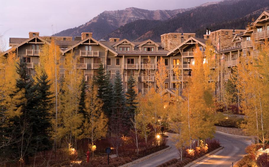 Outside view of the Four Seasons in Teton Village.