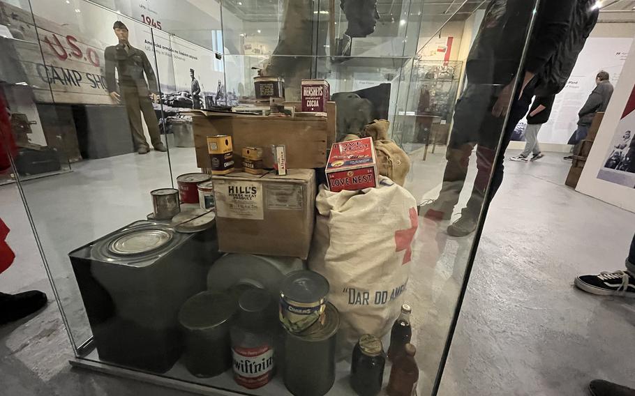 A look at supplies and rations, including coveted cocoa powder, at the Patton Memorial Pilsen in the Czech Republic. The museum is dedicated to Gen. George Patton Jr. and the soldiers who liberated Pilsen in 1945.