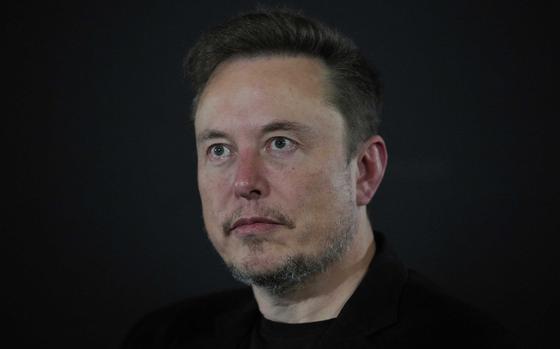 Elon Musk attends an event in London in November 2023.