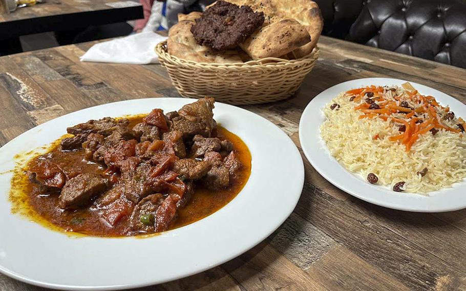 Miami Food in Kaiserslautern, Germany, offers cuisine popular in Afghanistan such as lamb curry, kabuli pulao and chapli kabab. 