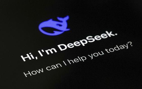 FILE - The smartphone apps DeepSeek page is seen on a smartphone screen in Beijing, Tuesday, Jan. 28, 2025. (AP Photo/Andy Wong, File)