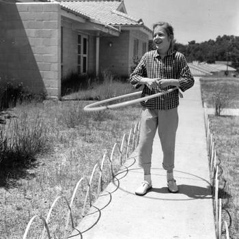 Pamela LiCalzi, the daughter of Maj. James S. LiCalzi, at their home in Korea