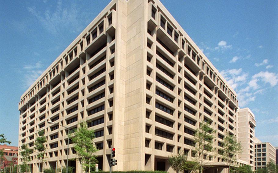 The IMF Headquarters, Washington, DC.