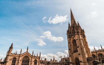 Oxford University Church of St Mary the Virgin in Oxford, United Kingdom