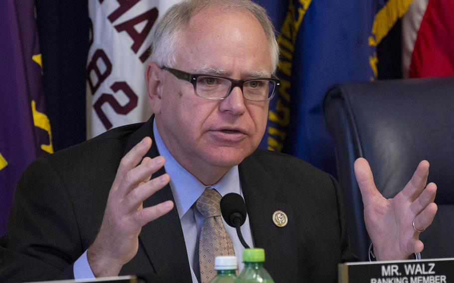 Rep. Tim Walz speaking