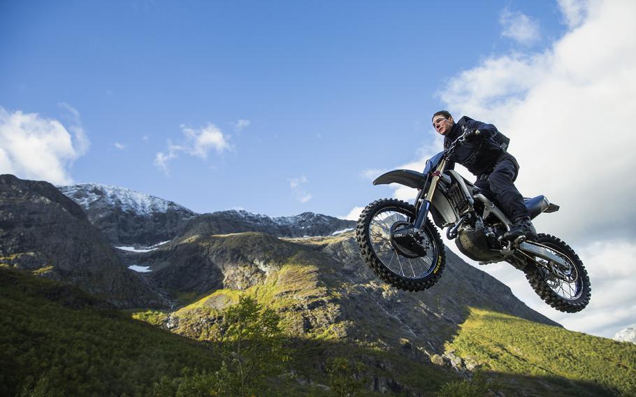 Tom Cruise continues to famously do as many of his own stunts as possible in “Mission: Impossible - Dead Reckoning Part One.”