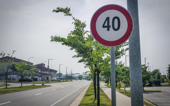 The speed limit is set to increase for Key Street and some other roadways on Camp Humphreys, South Korea.