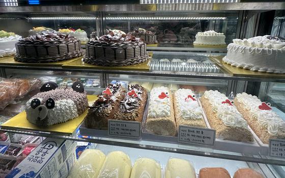 Cake Nara serves up sweet and savory baked goods in Pyeongtaek, South Korea.