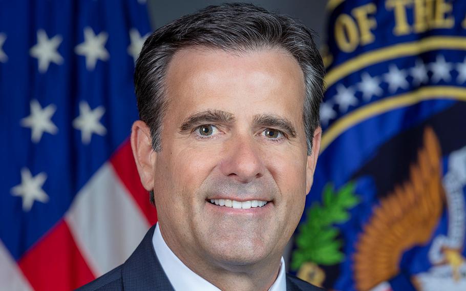 John Ratcliffe’s official photo for ODNI.