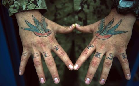 Japan S Defense Ministry Rethinks Tattoo Ban As Tastes Change Births   060623JPN TATTOOSphoto01 