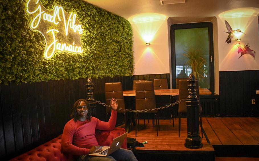 Ramon Green, a U.S. Army veteran who long dreamed of owning a restaurant, opened Good Vibes, a Jamaican eatery in Kaiserslautern, Germany, in January.