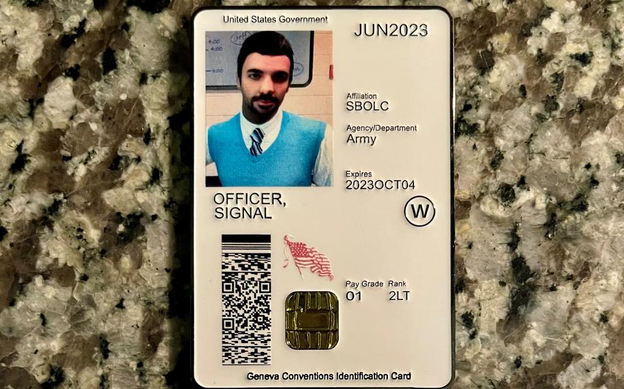 Cyber Jeff’s CAC card.