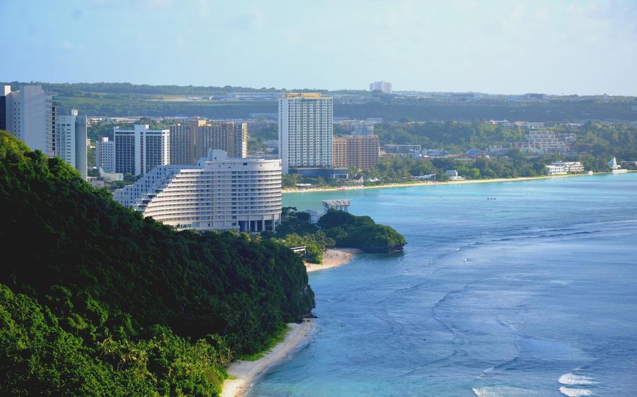 Approximately a third of Guam, pictured here on Dec. 10, 2022, is covered by unique limestone forests. 