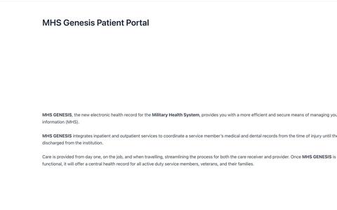 Defense Health Agency warns of bogus website posing as its patient portal