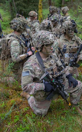 Capt. Matthew Dougherty in exercise