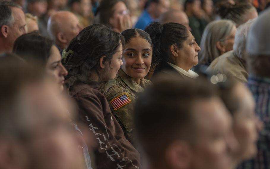 Family and friends bid farewell before Idaho Army National Guard members deploy