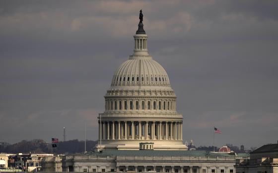 The U.S. Capitol is seen, Saturday, Feb. 1, 2025, in Washington. (AP Photo/Carolyn Kaster)