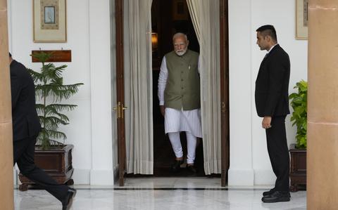 India’s Modi visits Poland for top-level security and trade talks en route to war-torn Ukraine