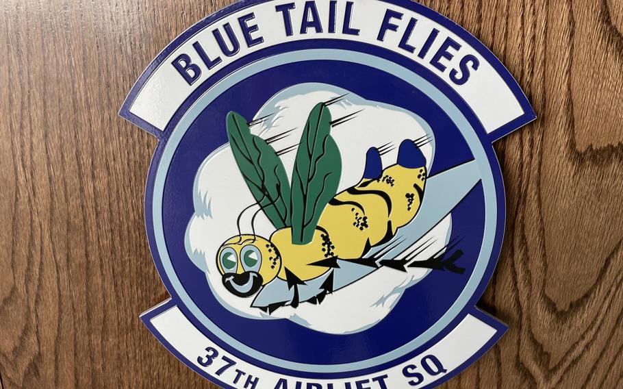 The logo for the Blue Tail Flies.