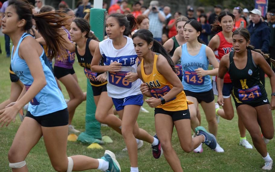 Hundreds of athletes competed in the event.