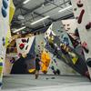 Patrons of Boulderhalle E4 in Nuremberg, Germany, enjoy a morning climb on Aug. 17, 2024.