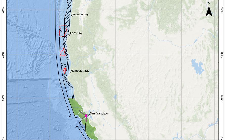 Coast Guard chart regarding the final report of the Pacific Coast Port Access Route Study (PAC-PARS) in the Federal Register. The main goal of the PAC-PARS was to evaluate historic and future waterway usage to determine navigational risk and provide recommendations to uphold safety of navigation. 