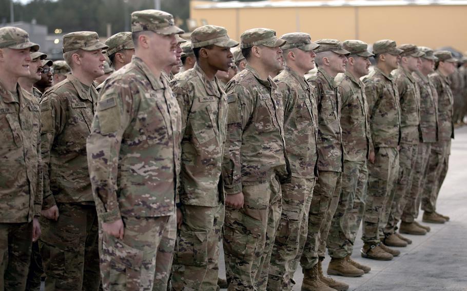 U.S. soldiers from 2nd Armored Brigade Combat Team, 1st Armored Division