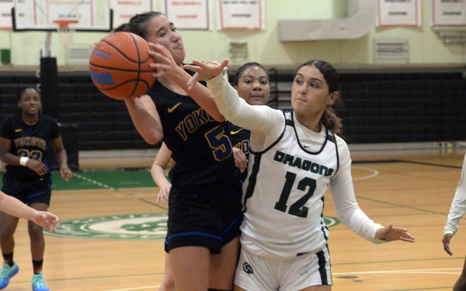 Erica Haas puts up a shot.