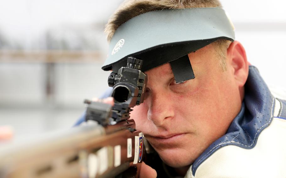 Army Staff Sgt. John Joss will shoot for the U.S. team at the Tokyo Paralympics that begin Aug. 24, 2021.