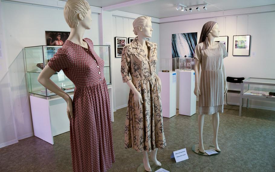 The Docu Center Ramstein features dresses worn in “Ein Hauch von Amerika” (A Touch of America), a six-episode drama that portrayed burgeoning relationships between Germans and American soldiers in the 1950s.