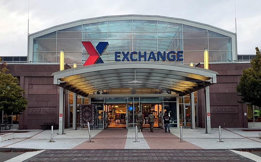 A civilian employee at the Base Exchange on Ramstein Air Base was apprehended June 12, 2024, by Security Forces, after he brandished a knife.