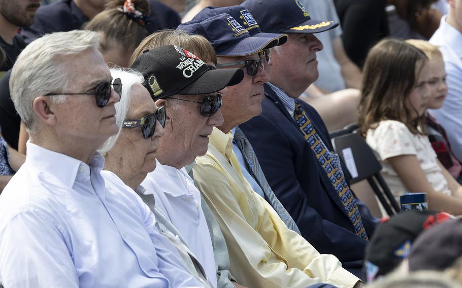 The 20th anniversary celebration of the National World War II Memorial in Washington, May 25, 2024.
