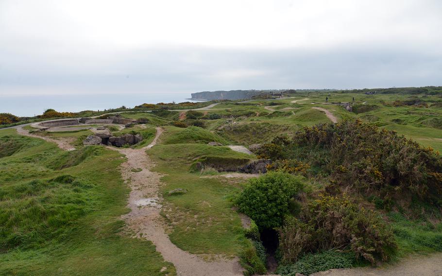 Seventy years after D-Day, Pointe de Hoc, where the U.S. Army’s 2nd Ranger Battalion captured a German gun position, is still scarred with craters from the bombing and shelling.