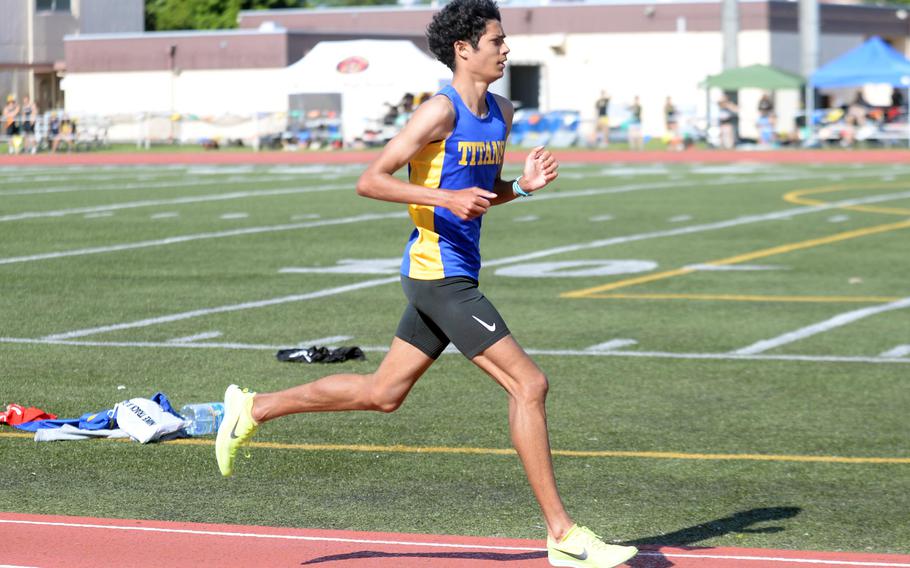 St. Mary’s William Beardsley closed his high school career as owner of the Far East meet and Pacific 1,600- and 3,200-meter record holder, along with the Far East meet, Pacific region and Asia-Pacific Invitational cross country records set last fall.