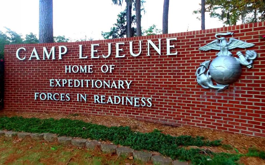 Former troops and their family members who became sick from exposure to toxic water decades ago at Camp Lejeune, N.C., cannot be charged by their attorneys more than 25% of the money paid to them as compensation by the government, federal officials have ruled.