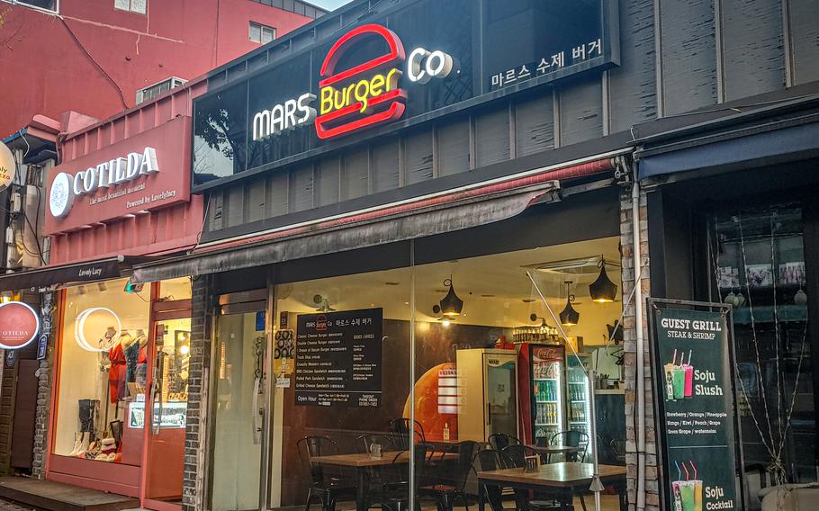 Mars Burger Co. should be a hot spot for soldiers and locals craving comfort food near Camp Humphreys, South Korea.