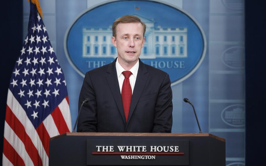 National security adviser Jake Sullivan, at the White House in October, took part in meetings with Japanese officials, who expressed reservations about President Joe Biden’s position on the Nippon Steel takeover.