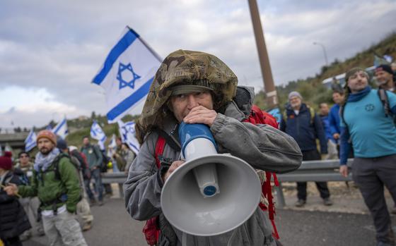 File Israeli Military Reservists Protest Against The Plans By Prime Minister Benjamin 8028