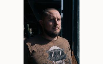 Pasha, 34, is the commander of a drone unit operating in the Donetsk region.