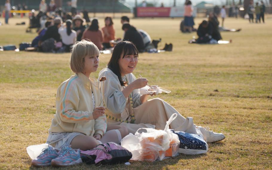 Camp Zama’s annual Cherry Blossom Festival drew about 6,000 people to the home of U.S. Army Japan just outside Tokyo, March 22, 2025.