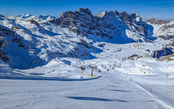 There are still opportunities to squeeze in another ski trip before the season ends. Several on-base outdoor recreation groups are offering them. Shown: Engelberg, Switzerland.