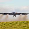 A B-52H Stratofortress assigned to the 20th Expeditionary Bomb Squadron takes off from RAF Fairford, England, on Nov. 22, 2024. The Air Force's revamped process for deploying personnel and aircraft has caused confusion across the service and been met with reluctance at some major U.S. military commands, the Government Accountability Office found.