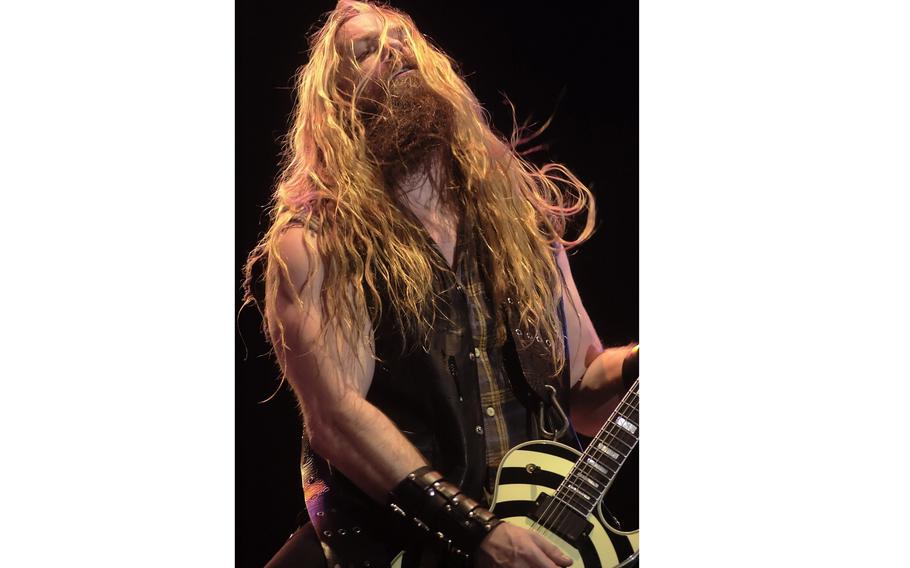 Zakk Wylde, performs with Ozzy Osbourne at the Rock am Ring Festival