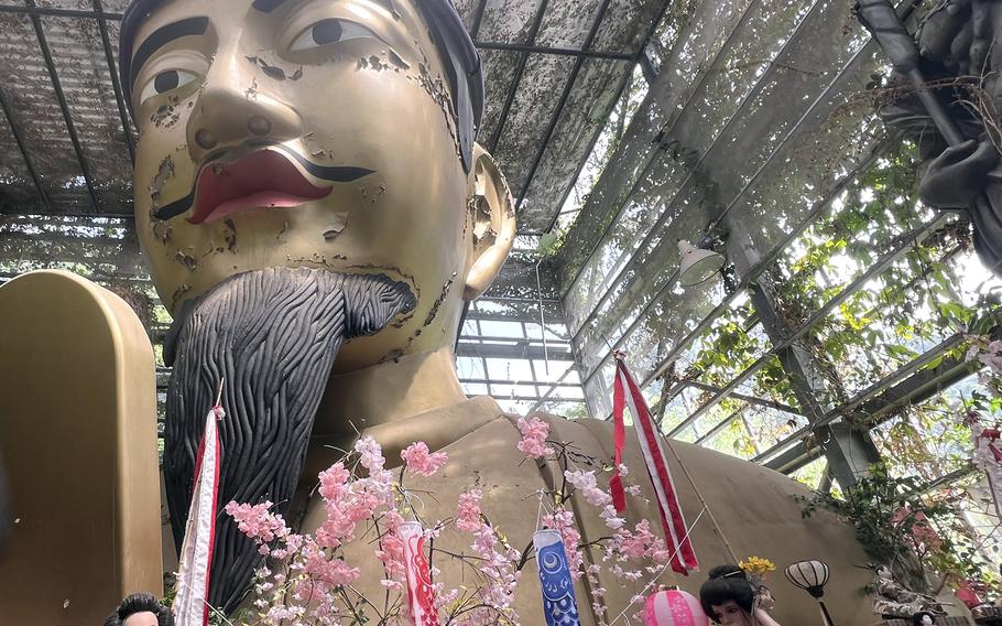 Maboroshi Hakurankai boasts the world’s largest statue of Prince Shotoku, standing at 164 feet. He was an influential leader in seventh-century Japan and popularly credited with encouraging the spread of Buddhism.