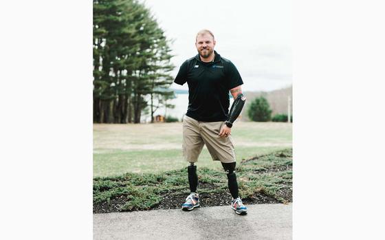 Retired Army Staff Sgt. Travis Mills, a quadruple amputee, is fighting for veterans rights to seek help in filing claims.
