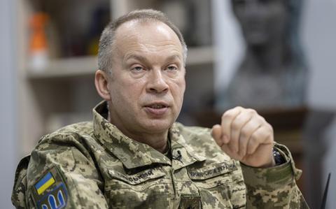 Ukraine’s new army chief bets on drones and logistics in war | Stars ...