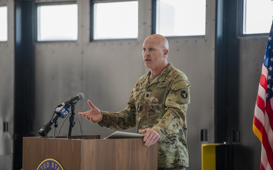 Family and friends bid farewell before Idaho Army National Guard members deploy