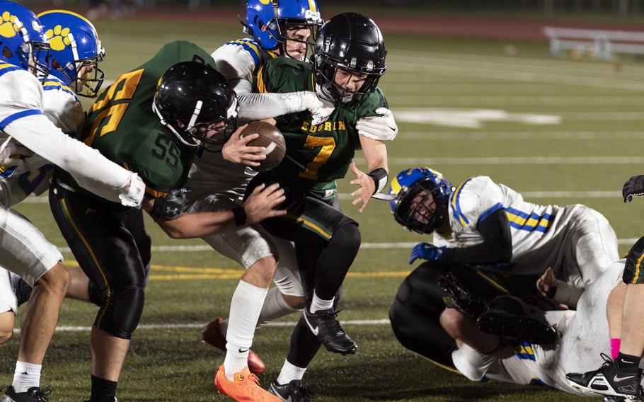 Robert D. Edgren tops Yokota in football.